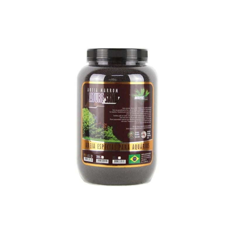 Mbreda - Substrato Inerte Areia marrom NatureSand Mbreda 6 kg