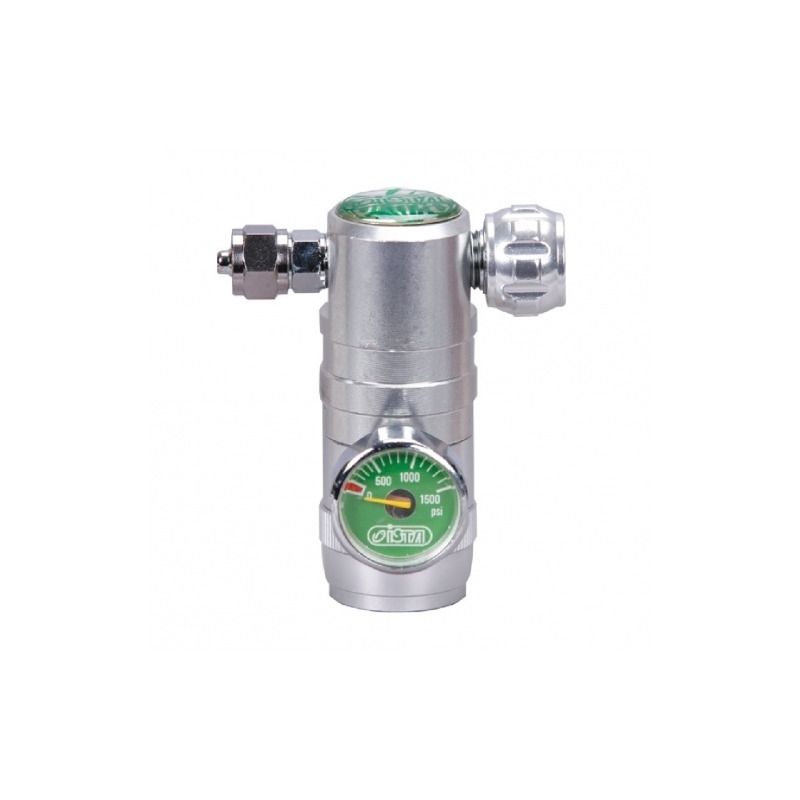 Ista Válvula Simples para CO2 com Manômetro I-590