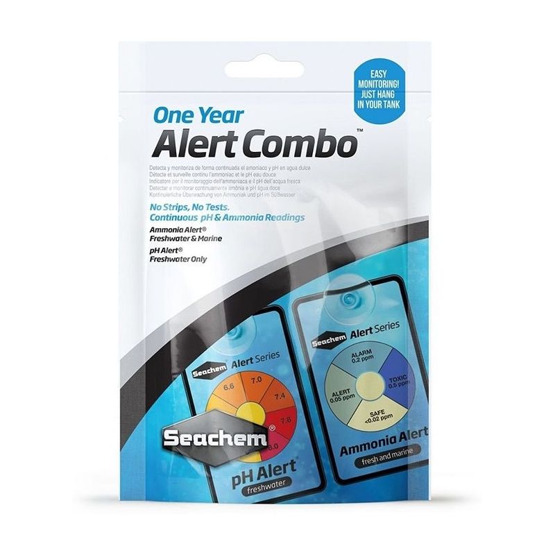 Seachem Alert Combo - Teste De Ph E Ammônia