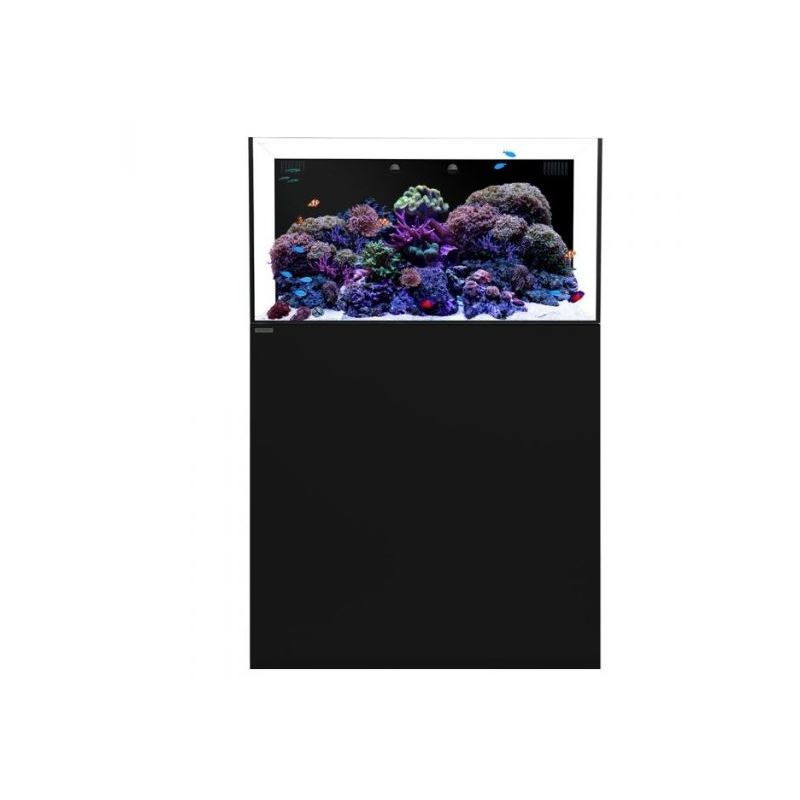 Waterbox Aquarium Silver Marine  Serie - Modelo 70.3 Preto  - 166 Litros