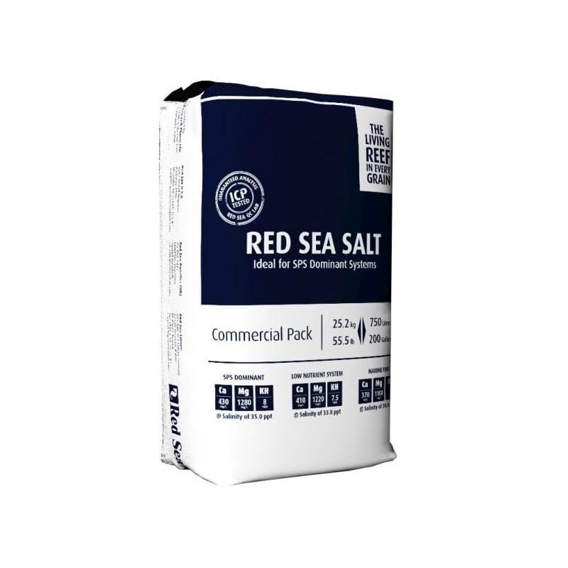 Red Sea salt 25 Kg (750 litros) Pacote
