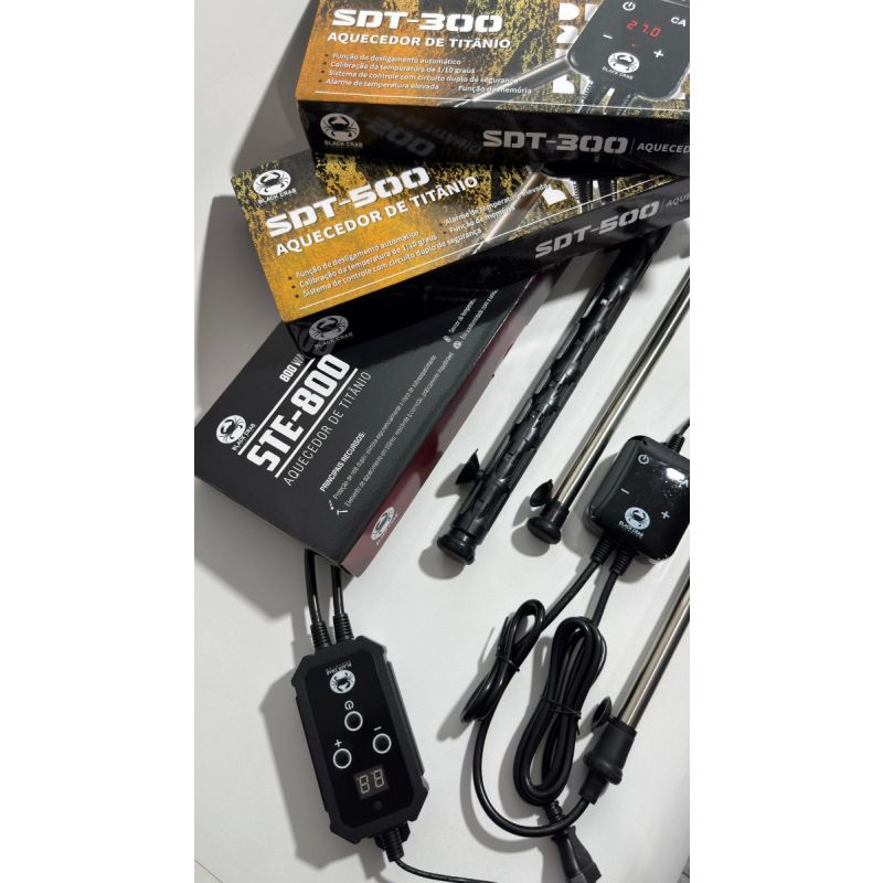 Aquecedores de Titanio Black Crab Modelo SDT-300 WATTS 