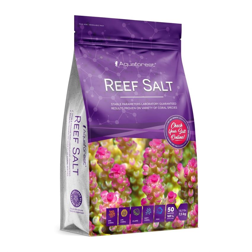 Aquaforest Reef Salt 7,5kg Pacote