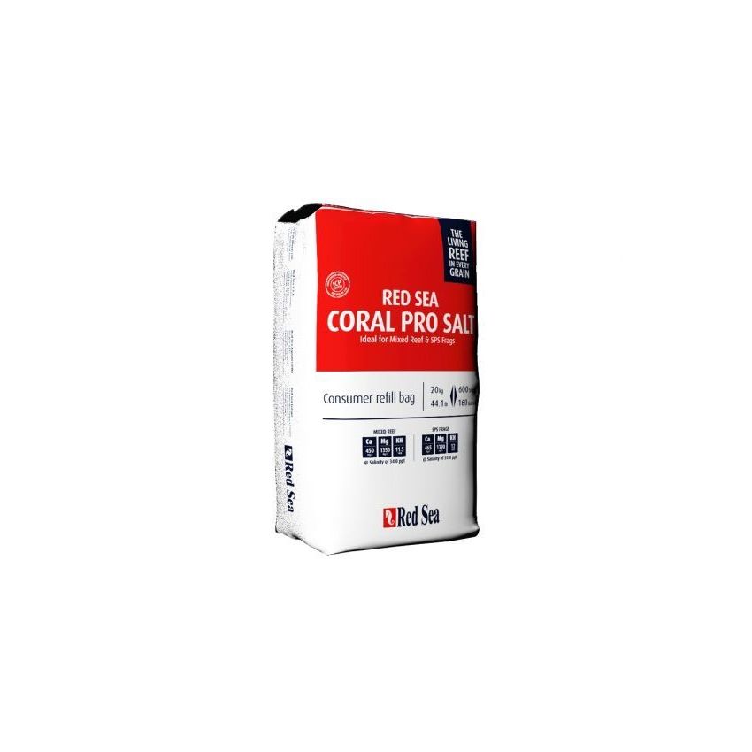 Red Sea Coral Pro Salt 25 Kg (750 litros) Pacote 