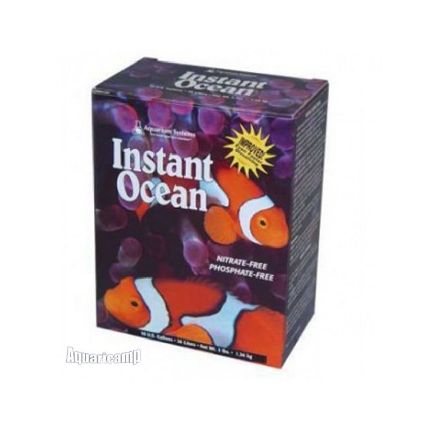 Instant Ocean Sea Salt caixa 3,4 Kg - faz 94 litros