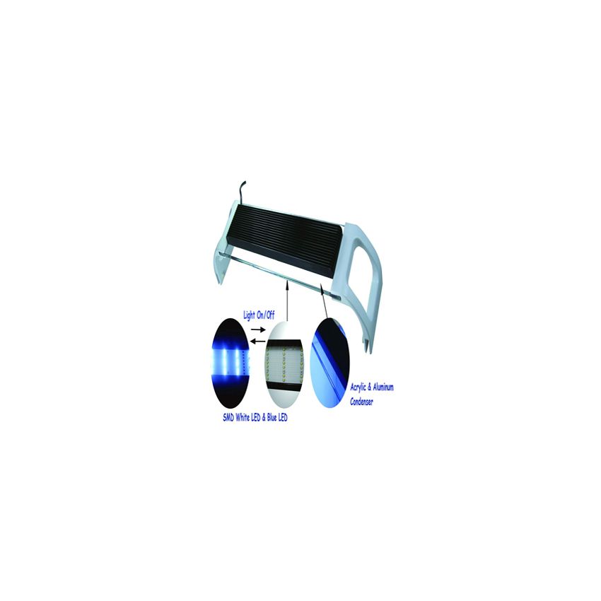 Luminaria em led Zetlight modelo ZA 2421 - 28 watts para aquários de 60 cm - Bivolt (Frete sob Consulta)