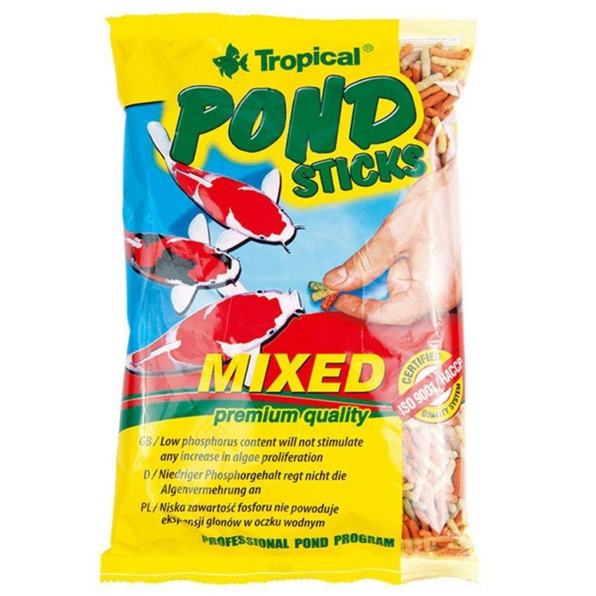 Tropical Koi Sticks Mixed 4000G (Saco)