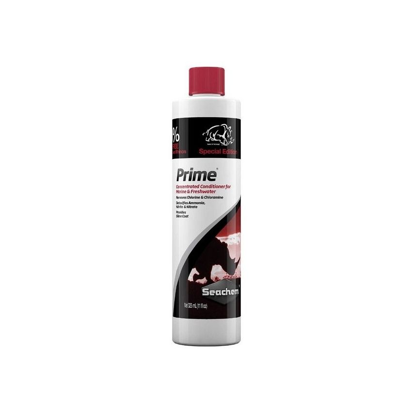 Removedor De Cloro E Amônia Seachem Prime + 30% Bônus - 325ml