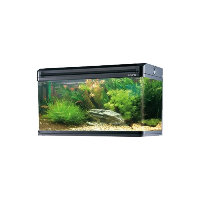 Boyu Aquário curvo EA-80E LED - 95 Litros - Preto (frete sob consulta)